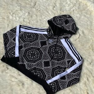Adidas crop hoodie